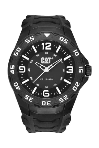 Orologio al quarzo in gomma - Nero 