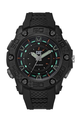 Orologio al quarzo in poliuretano - Nero