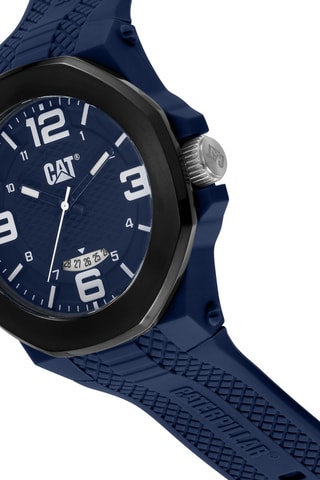 Orologio al quarzo in silicone - Navy e nero