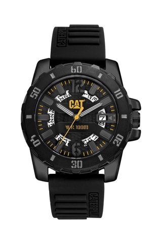 Orologio al quarzo in silicone - Nero e grigio