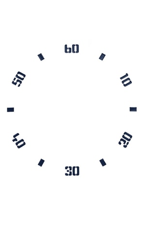 Orologio al quarzo in silicone - Navy e dorato rosa