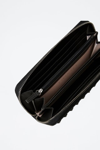 Cartera de piel - Negro