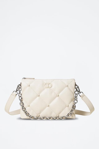 Bandolera de piel - Crudo