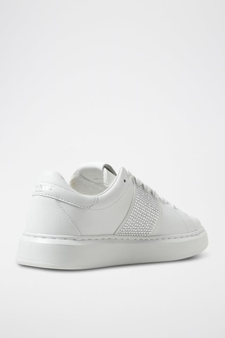 Zapatillas de piel - Blanco