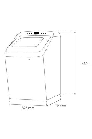 Máquina para cubitos de hielo - 2,8 l