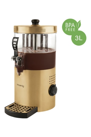 Dispensador de chocolate caliente de acero inoxidable -  3 l