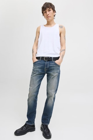 Rechte Jeans - Marineblauw