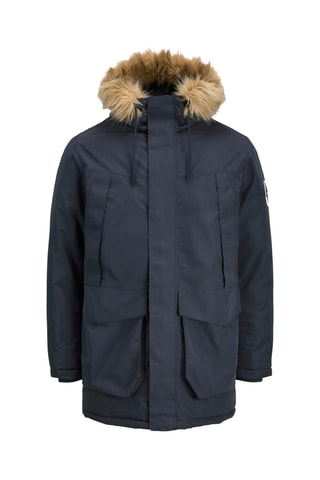 Parka met Capuchon - Nachtblauw