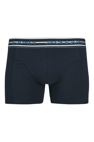 3 Boxers - Gemêleerd Lichtgrijs en Blauw