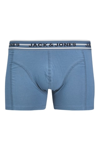 3 Boxers - Gemêleerd Lichtgrijs en Blauw