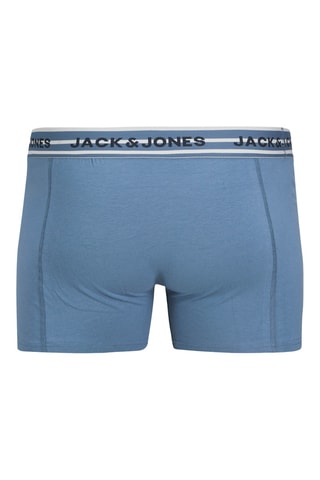 3 Boxers - Gemêleerd Lichtgrijs en Blauw