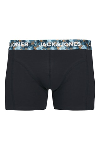 3 Boxers - Grijsblauw en Mosterdgeel