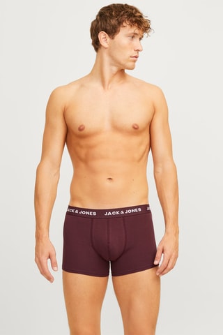 5 Boxers - Marineblauw 