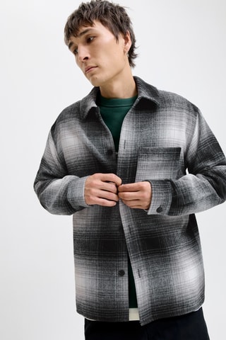 Overhemd - Zwart en Ecru