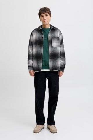 Overhemd - Zwart en Ecru