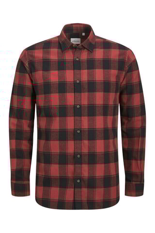 Overhemd Slim Fit - Steenrood