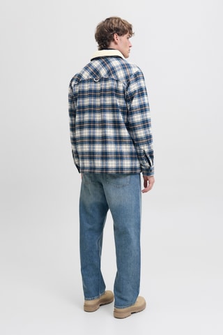 Jasje - Ecru en Kobaltblauw