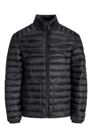 Gewatteerde Jas - Zwart