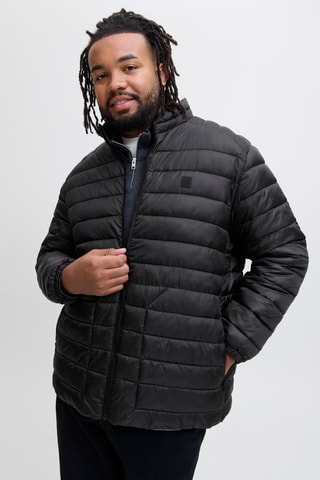 Gewatteerde Jas - Zwart