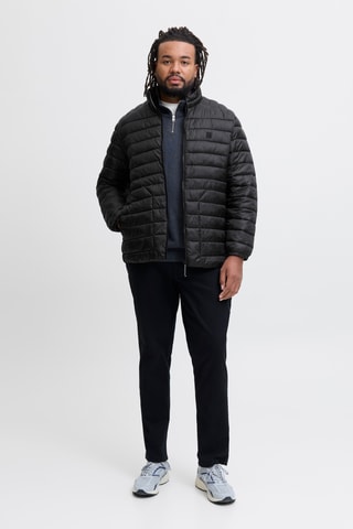 Gewatteerde Jas - Zwart