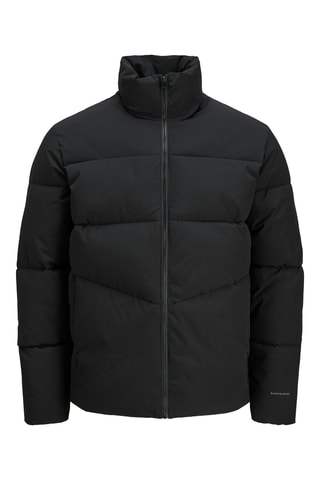 Gewatteerde Jas - Zwart