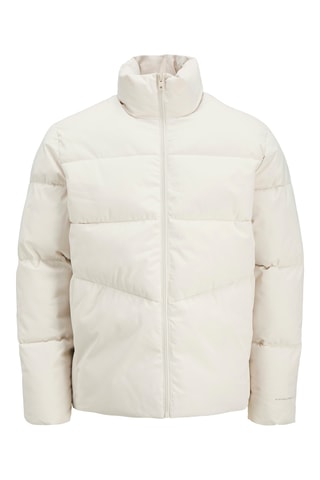 Gewatteerde Jas - Ecru