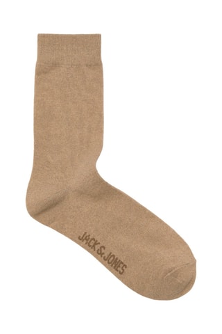 3 Paar Sokken - Beige en Rood