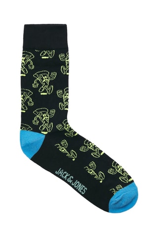 3 Paar Sokken - Koningsblauw en Zwart