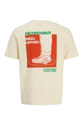 Biologisch Katoenen T-shirt - Ecru