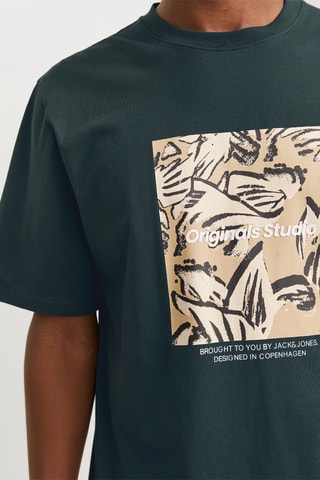 T-shirt - Donkergroen