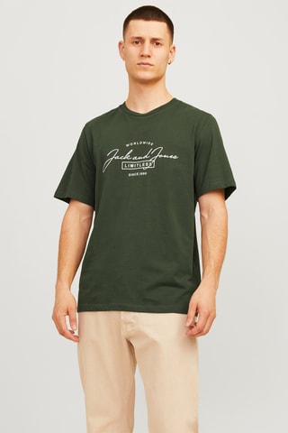 T-shirt - Donkergroen