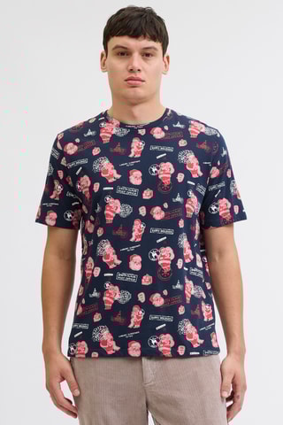 T-shirt - Nachtblauw