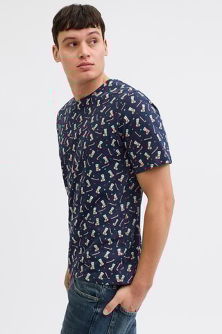 T-shirt - Nachtblauw