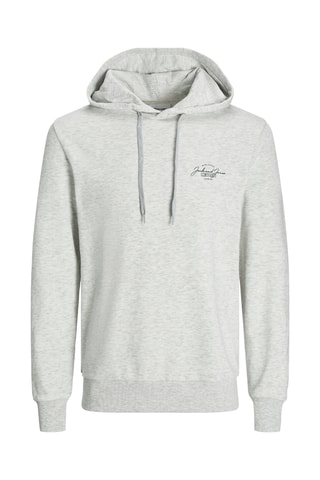 Sweater met Capuchon - Gemêleerd Wit