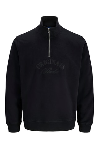 Biologisch Katoenen Sweater - Zwart