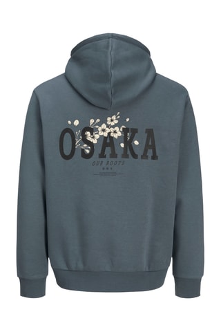 Sweater met Capuchon - Blauwgrijs