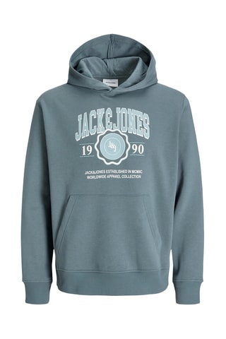 Sweater met Capuchon - Blauwgrijs