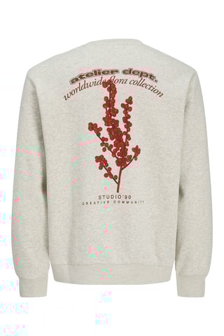 Sweater - Gemêleerd Wit