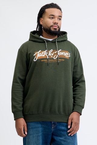 Sweater met Capuchon - Donkergroen