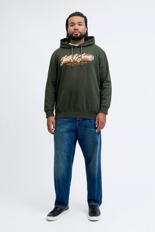 Sweater met Capuchon - Donkergroen