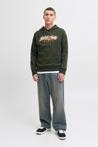 Sweater met Capuchon - Donkergroen