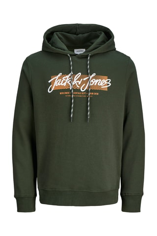 Sweater met Capuchon - Donkergroen