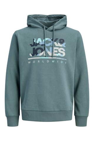 Sweater met Capuchon - Blauwgrijs