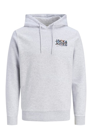 Sweater met Capuchon - Gemêleerd Wit