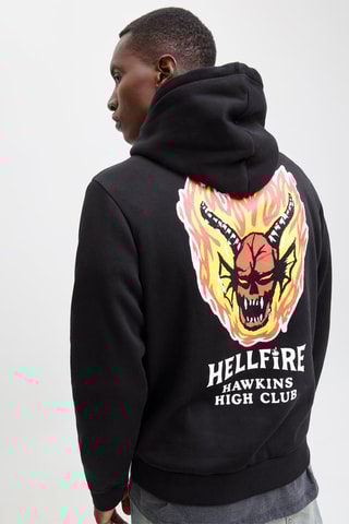 Sweater Stranger Things - Zwart