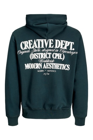 Sweater met Capuchon - Donkergroen