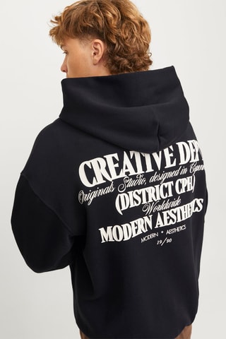 Sweater met Capuchon - Zwart