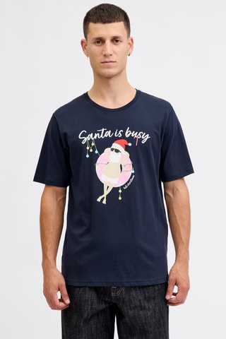 T-shirt - Marineblauw