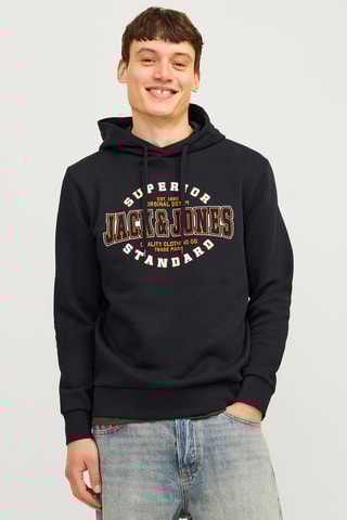 Sweater met Capuchon - Zwart