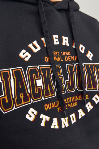 Sweater met Capuchon - Zwart